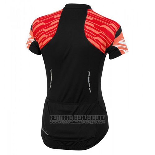 2016 Fahrradbekleidung Frau Pearl Izumi Rot und Shwarz Trikot Kurzarm und Tragerhose - zum Schließen ins Bild klicken